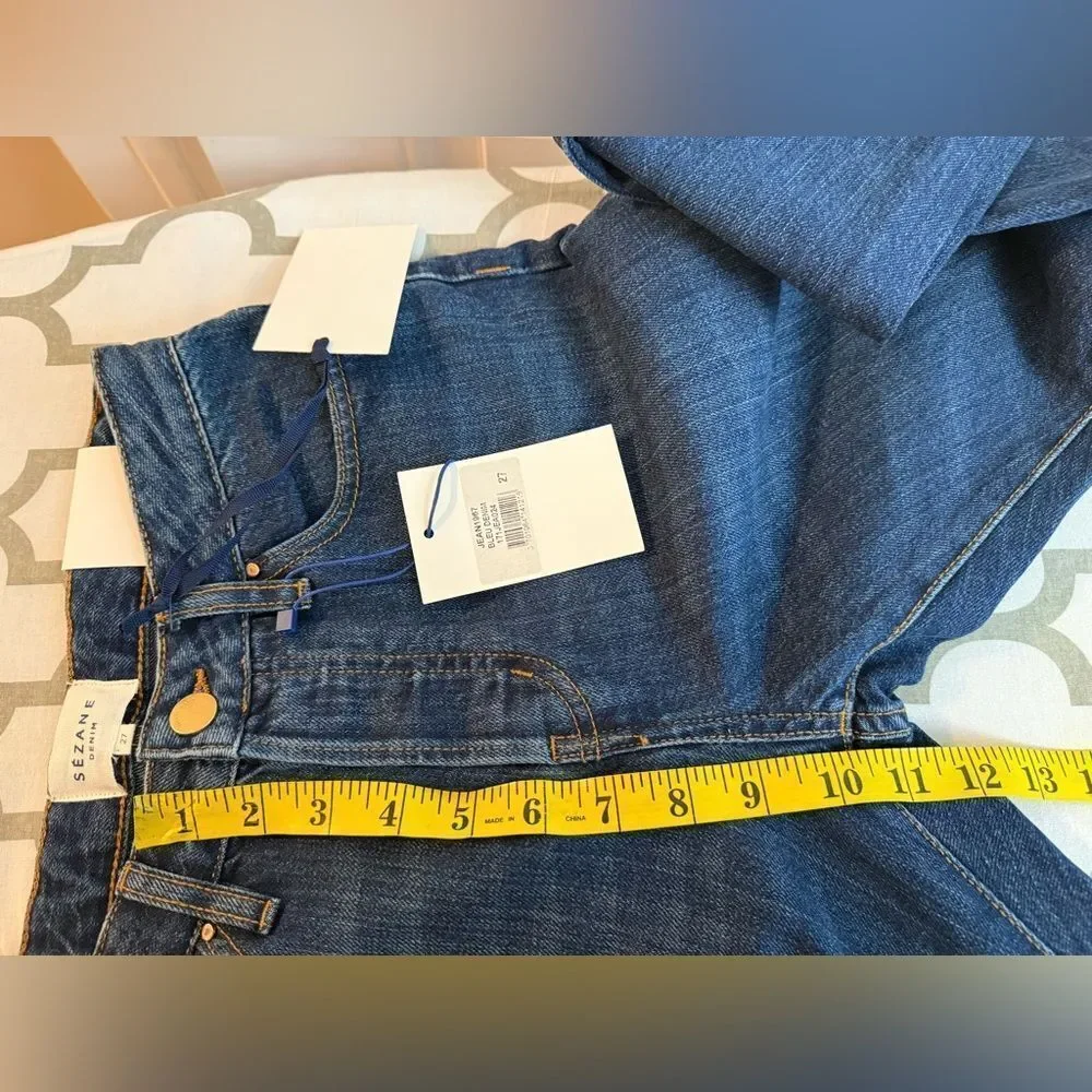 Sezane slim fit  denim Jeans NWT Size 27